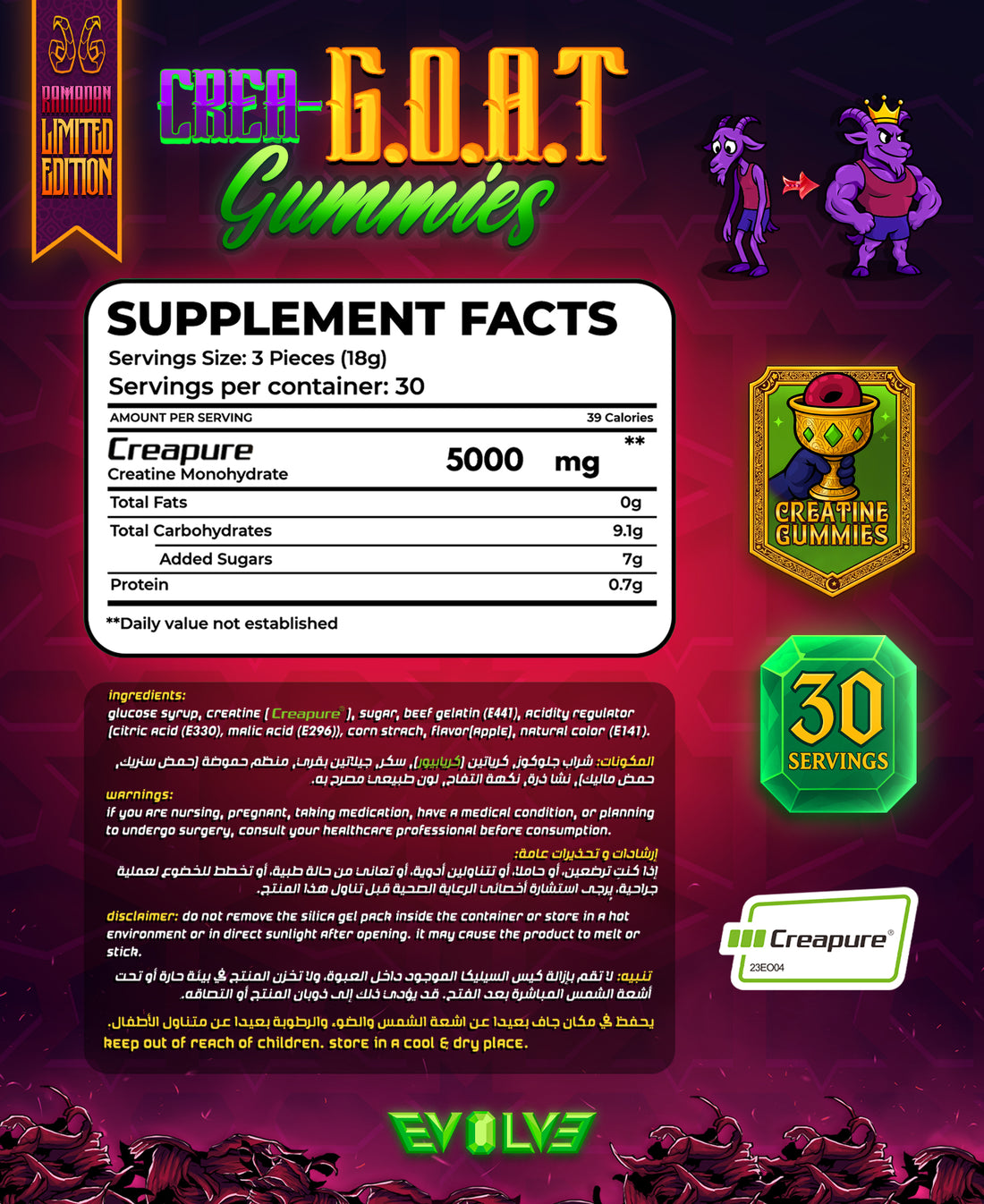 Creatine – The Evolve Way