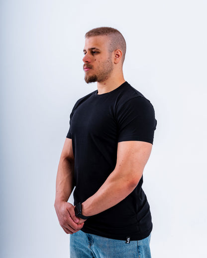 EVOLVE® BLACK MUSCLE TEE